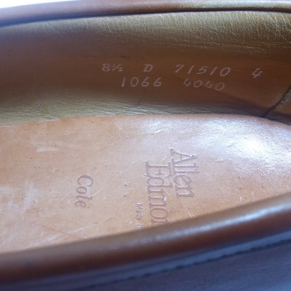 Allen Edmonds \'Cole\' Cognac Leather Penny Loafers main image 7